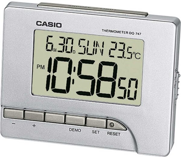 Reloj despertador digital – Casio Modelo: DQ-747-8EF