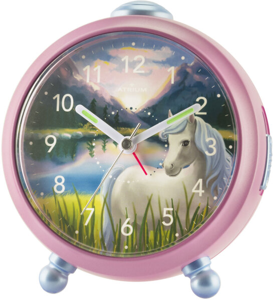 Reloj despertador infantil con unicornio SIABELLE – Atrium Modelo: A932-17