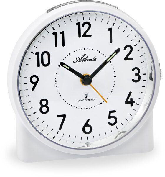 Reloj despertador blanco – Atlanta Modelo: 1843/0