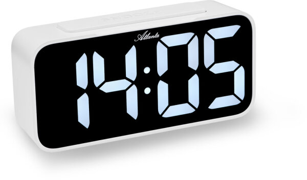 Despertador de red blanco – Atlanta Modelo: 2604/0