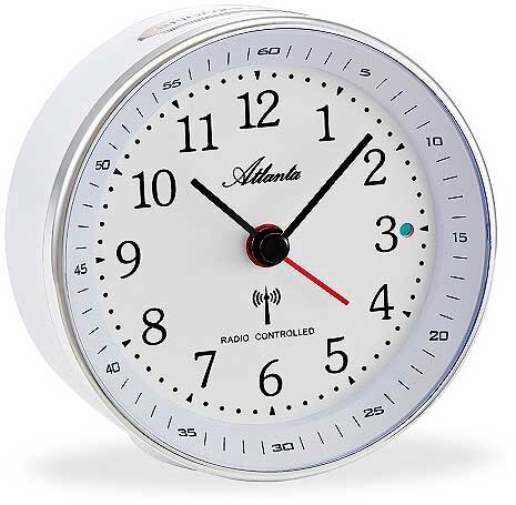 Reloj despertador negro – Atlanta Modelo: 1868/0