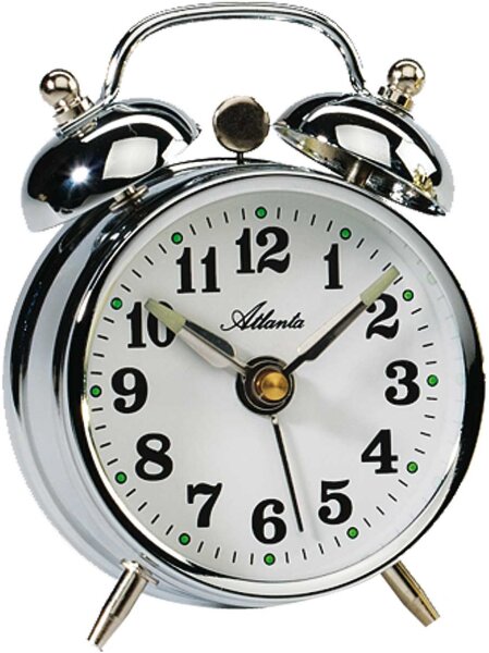 Reloj despertador mecánico de doble campana – Atlanta Modelo: 1068/19