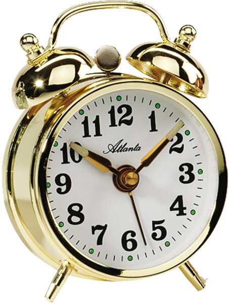 Reloj despertador mecánico de doble campana – Atlanta Modelo: 1068/9