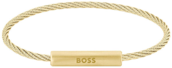Boss Jewelry 1580388 – Pulsera ALEK de acero inoxidable en oro amarillo