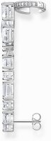 Ear climber individual largo con earcuff incrustado de piedras – Thomas Sabo Modelo: H2280-051-14