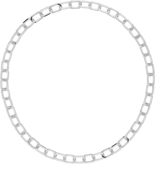 Small Signature Chain Collar – plata de ley 925
