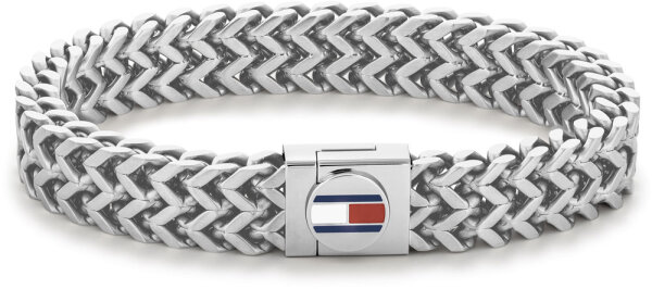 Pulsera de acero / cadena tipo panzer plana – Tommy Hilfiger Modell: 2790245