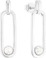 Pendientes colgantes ovalados con perlas – s.Oliver...