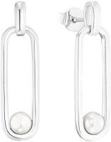Pendientes colgantes ovalados con perlas – s.Oliver Jewelry Modelo: 2033872