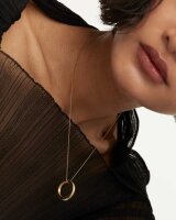 PDPAOLA Infinity CO01-437-U – Collar plata de ley 925 con baño de oro de 18K