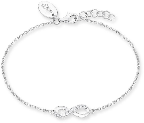 Pulsera con colgante de infinito – s.Oliver Jewelry Modelo: 2012529
