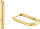 Pendientes de aro con cierre de mosquetón dorado – s.Oliver Jewelry Modelo: 2033906