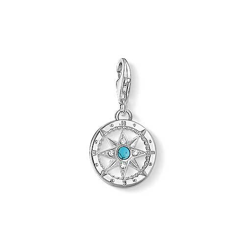 Charm colgante brújula – plata de ley 925