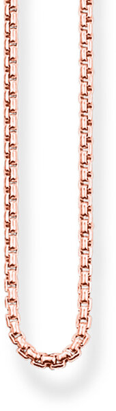 Cadena veneciana – chapado en oro rosa de 750