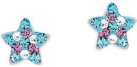 Prinzessin Lillifee 2013175 Pendientes de botón estrella con piedras