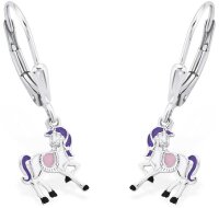 Prinzessin Lillifee 2034217 Pendientes colgantes con colgante de unicornio