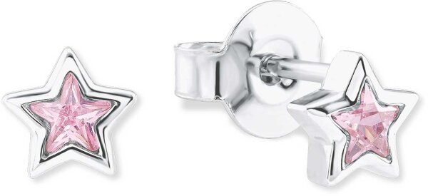 Prinzessin Lillifee 2024372 Pendientes de botón estrella con una piedra