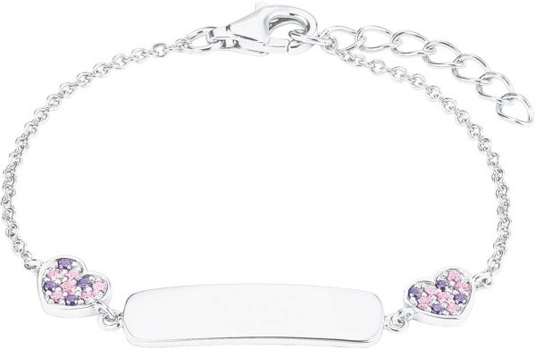 Prinzessin Lillifee 2027208 Pulsera de identificación con colgantes de corazón
