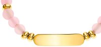 Prinzessin Lillifee 033366 Pulsera de identificación con piedras de cuarzo rosa