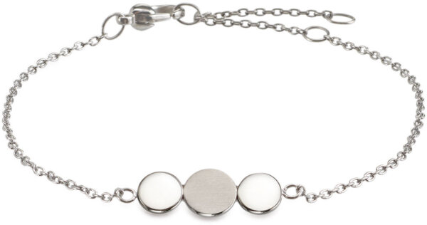 Pulsera con tres círculos – Boccia Jewelry Modell: 03028-01