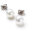 Pendientes con perla cultivada de agua dulce – Boccia Jewelry Modell: 0536-01