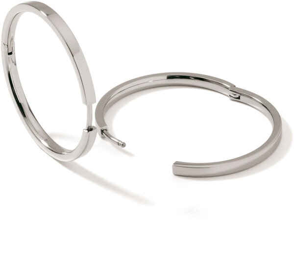 Pendientes de titanio puro pulidos – Boccia Jewelry Modell: 0516-03