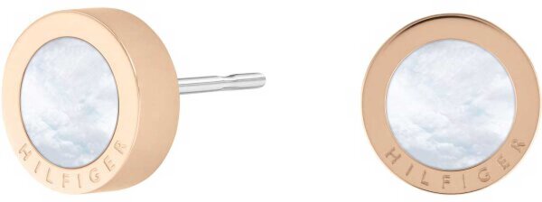 Pendientes tipo botón redondos con piedras - Tommy Hilfiger Modell: 2780663