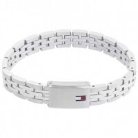 Pulsera de eslabones de acero inoxidable - Tommy Hilfiger...
