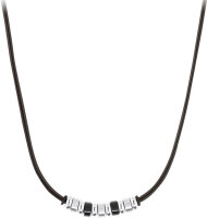 Collar de cuero con cuentas - s.Oliver Jewelry Modell:...