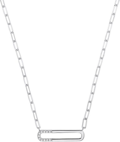 Cadena de eslabones gruesos con colgante ovalado - s.Oliver Jewelry Modell: 2034854