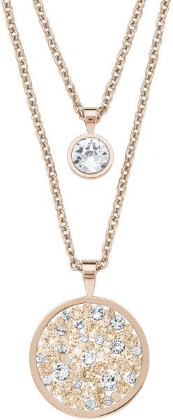 Collar doble con colgantes redondos - s.Oliver Jewelry Modell: 2020328