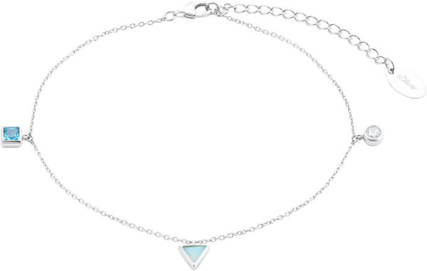 Tobillera con 3 colgantes - s.Oliver Jewelry Modell: 2034572