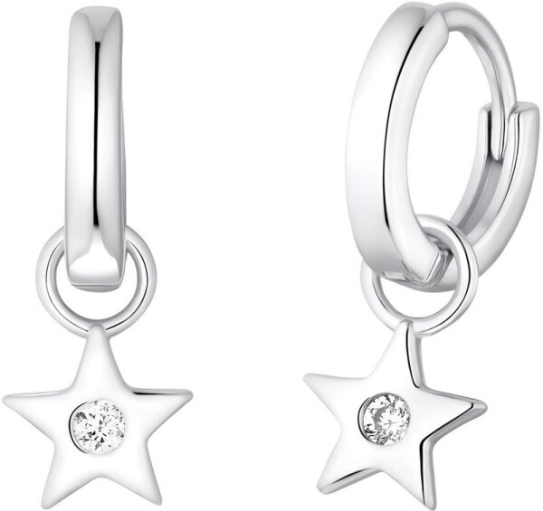 Aros infantiles con colgante de estrella - s.Oliver Jewelry Modell: 2035517