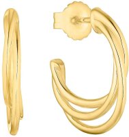 Aros estilo layering con cierre de poste - s.Oliver Jewelry Modell: 2037825