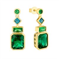 Pendientes colgantes con formas variadas - s.Oliver...