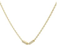 Boss Jewelry 1580449 - Collar de doble hilera LARIA con...