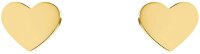 Prinzessin Lillifee 2033363 Pendientes tipo botón de corazón de acero inoxidable