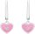 Prinzessin Lillifee 2035982 Pendientes colgantes con corazones y piedras