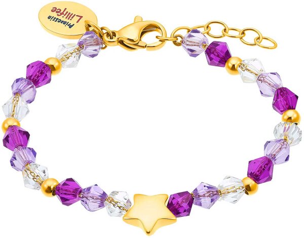 Prinzessin Lillifee 2035302 Pulsera con cuentas y colgante de estrella