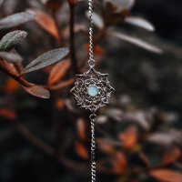 Aphonia Pulsera con colgante de copo de nieve - Holzkern Modell: Jewelry