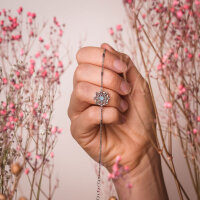 Aphonia Pulsera con colgante de copo de nieve - Holzkern Modell: Jewelry