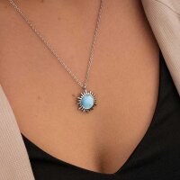 Shade Collar con colgante de sol - Holzkern Modell: Jewelry