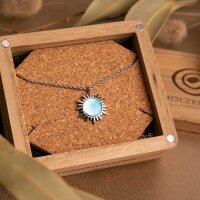 Shade Collar con colgante de sol - Holzkern Modell: Jewelry