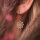 Aphonia Pendientes colgantes con motivo de copo de nieve - Holzkern Modell: Jewelry