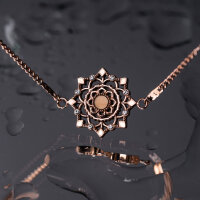 Aphonia Pulsera con colgante de copo de nieve - Holzkern Modell: Jewelry