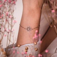 Aphonia Pulsera con colgante de copo de nieve - Holzkern Modell: Jewelry