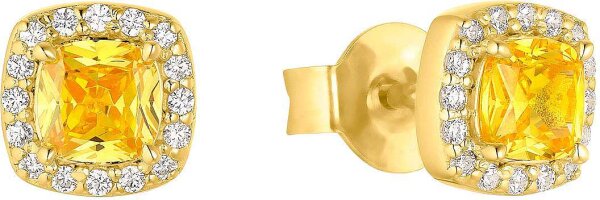 Pendientes de botón con piedras - s.Oliver Jewelry modelo: 2037832