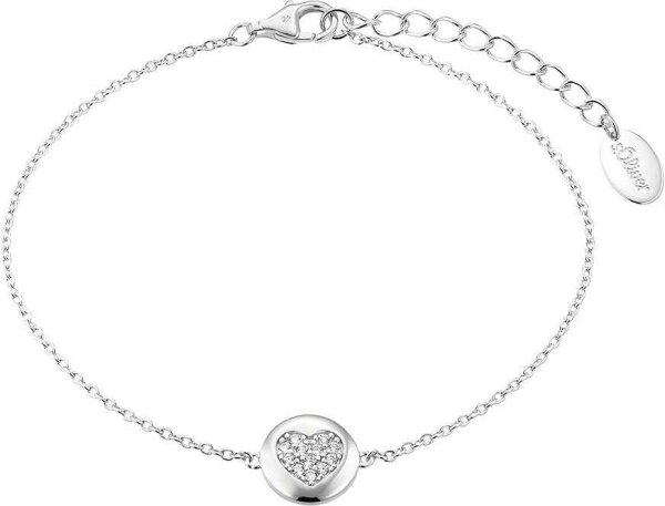 Pulsera con colgante de corazón - s.Oliver Jewelry modelo: 2037813