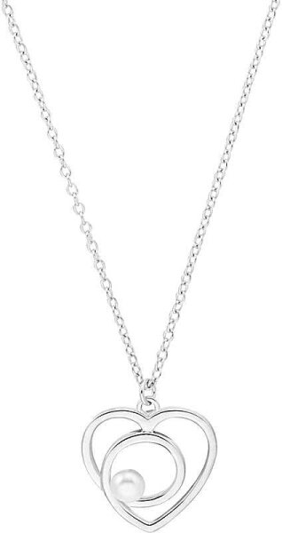 Collar con colgante de corazón y perla - s.Oliver Jewelry modelo: 2037821