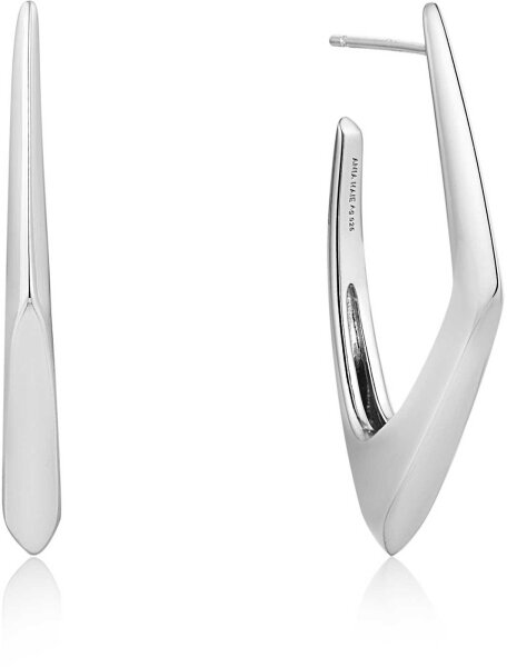 ANIA HAIE E053-08G aros futuristas y cuadrados